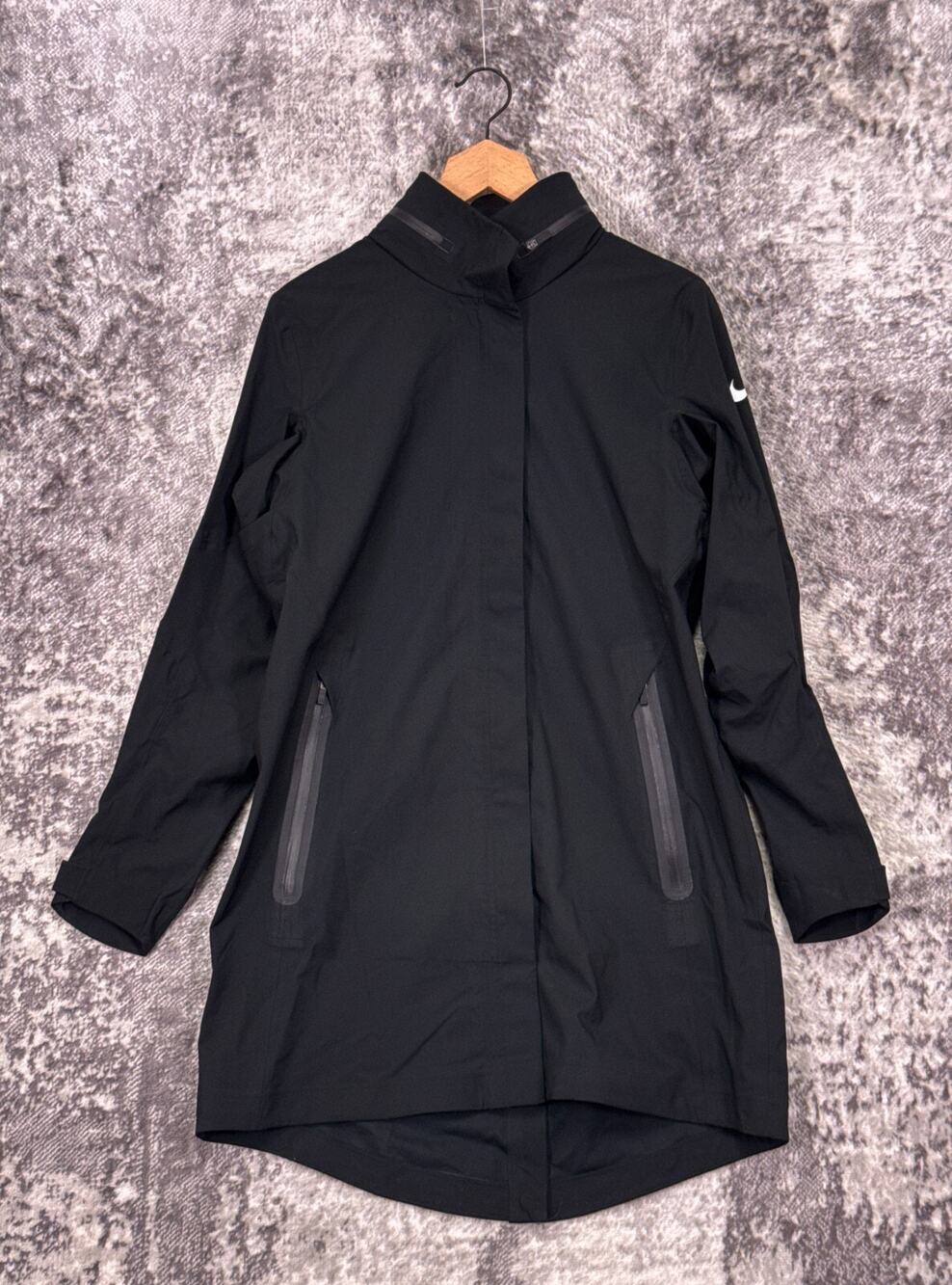 Nike Jacket Large Womens HyperAdapt Stanford Cardinal Hypershield Fabric Parka